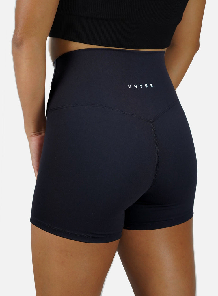 Essential Short Shorts 3"- Onyx | VNTUR Apparel